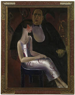 1920s 20s 20s Gallery: Portrait of Paul-Gustave Van Hecke and his wife Norine, 1923 (oil on canvas)