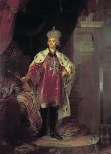 Portrait of Paul I, 1800 (oil on canvas) Portrait of Paul I, 1800 (oil on canvas)