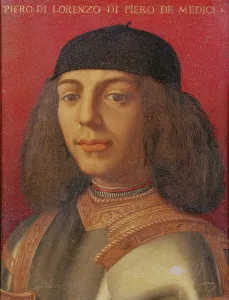 Portrait of Piero di Lorenzo de Medici (oil on panel) Portrait of Piero di Lorenzo de Medici (oil on panel)