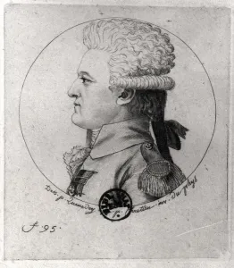 Portrait of Pierre Charles de Villeneuve (1763-1806), engraved by Gilles Louis Chretien Portrait of Pierre Charles de Villeneuve (1763-1806), engraved by Gilles Louis Chretien