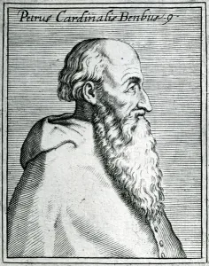 Portrait of Pietro Bembo (1470-1547) (engraving) Portrait of Pietro Bembo (1470-1547) (engraving)