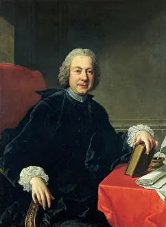 Portrait of Pietro Metastasio dressed in a cassock (oil on canvas) Portrait of Pietro Metastasio dressed in a cassock (oil on canvas)