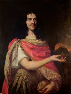 Portrait presumed to be Moliere (1622-73) (oil on canvas) Portrait presumed to be Moliere (1622-73) (oil on canvas)