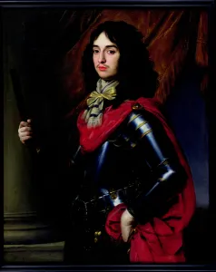 Portrait of Prince Edward of the Palatinate (1625-63) in Armour (oil on canvas) Portrait of Prince Edward of the Palatinate (1625-63) in Armour (oil on canvas)