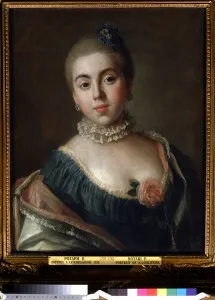 Portrait of Princess Ekaterina Golitsyna, 1759 (oil on canvas) Portrait of Princess Ekaterina Golitsyna, 1759 (oil on canvas)