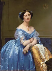 Portrait of the Princesse de Broglie, 1853 (oil on canvas) Portrait of the Princesse de Broglie, 1853 (oil on canvas)