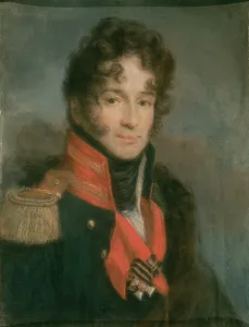 Portrait of Pyotr Alexandrovich Chicherin (1778-1845), 1809-12 (pastel on parchment) Portrait of Pyotr Alexandrovich Chicherin (1778-1845), 1809-12 (pastel on parchment)