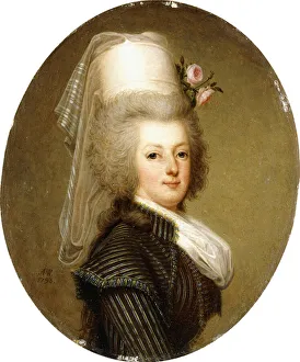 Portrait of Queen Marie Antoinette, 1793 (oil on panel) Portrait of Queen Marie Antoinette, 1793 (oil on panel)