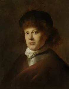 Portrait of Rembrandt Harmensz van Rijn, 1628 (oil on panel) Portrait of Rembrandt Harmensz van Rijn, 1628 (oil on panel)