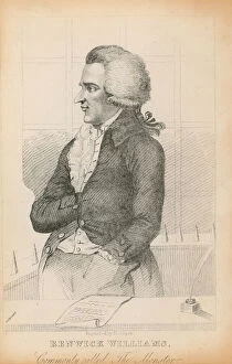 Portrait of Renwick Williams, commonly called The Monster (engraving)