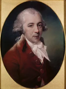 Portrait of Richard Brinsley Sheridan (1751-1816) 1788 (pastel on grey paper) Portrait of Richard Brinsley Sheridan (1751-1816) 1788 (pastel on grey paper)