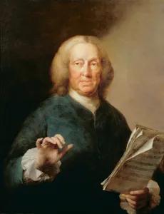 Portrait of Richard Leveridge (1670/1-1758), bass vocalist Portrait of Richard Leveridge (1670/1-1758), bass vocalist