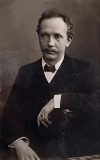 Portrait of Richard Strauss (1864-1949) german composer