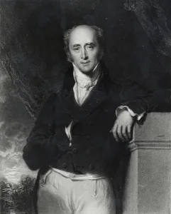 Portrait of the Right Honourable Charles Grey, Earl Grey (1764-1845) engraved by J Portrait of the Right Honourable Charles Grey, Earl Grey (1764-1845) engraved by J