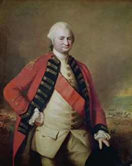 Frontal Gallery: Portrait of Robert Clive (1725-1774) 1st Baron Clive, 1773 (oil on canvas)