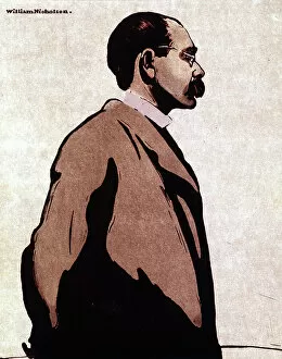 Henri Riviere Gallery: Portrait of Rudyard Kipling - by William Nicholson (1872-1949)