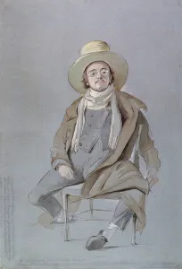 Portrait of Samuel Palmer (pen & ink, w/c and bodycolour on paper) Portrait of Samuel Palmer (pen & ink, w/c and bodycolour on paper)