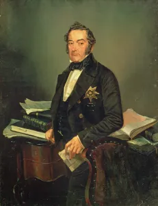 Portrait of Senator Ivan Tolstoy (1792-1854) (oil on canvas) Portrait of Senator Ivan Tolstoy (1792-1854) (oil on canvas)