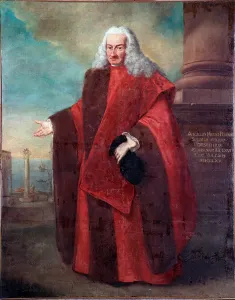 Portrait of the Senator of the Republic of Venice Angelo Memmo I Painting by Alessandro Portrait of the Senator of the Republic of Venice Angelo Memmo I Painting by Alessandro