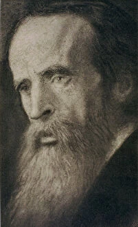 Sir William Rothenstein Gallery: Portrait of Sir Leslie Stephen (1832-1904) (litho)