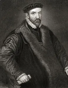 Portrait of Sir Nicholas Bacon (1510-1579) from Lodges British Portraits' Portrait of Sir Nicholas Bacon (1510-1579) from Lodges British Portraits'