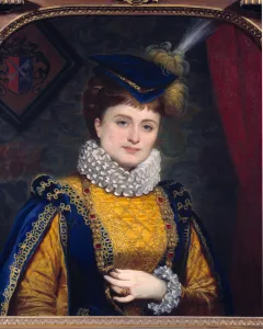 Portrait of the theatre comedian Hortense Schneider (1833-1920 Portrait of the theatre comedian Hortense Schneider (1833-1920
