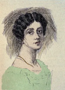 Portrait of Theodore Ulrike Sophie von Levetzow (1804-1899 Portrait of Theodore Ulrike Sophie von Levetzow (1804-1899