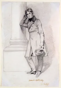 Portrait of Thomas Carlyle (pen & ink on paper) Portrait of Thomas Carlyle (pen & ink on paper)