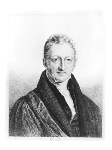 Portrait of Thomas Robert Malthus (1766-1834) engraved by Fournier for the 'Dictionary Portrait of Thomas Robert Malthus (1766-1834) engraved by Fournier for the 'Dictionary