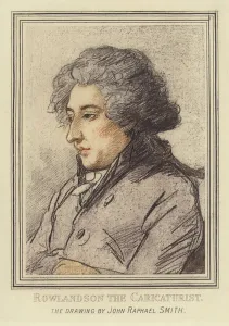 Portrait of Thomas Rowlandson the caricaturist (coloured engraving) Portrait of Thomas Rowlandson the caricaturist (coloured engraving)