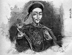 Portrait of Toa Kwang (Toa-Kwang or Daoguang) (1782-1850) Portrait of Toa Kwang (Toa-Kwang or Daoguang) (1782-1850)