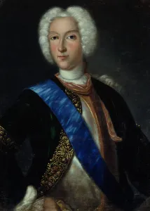 Portrait of Tsar Peter II (1715-1730) (oil on canvas) Portrait of Tsar Peter II (1715-1730) (oil on canvas)