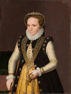 Portrait of an unknown French Noblewoman, 1560-9 (oil on panel) Portrait of an unknown French Noblewoman, 1560-9 (oil on panel)
