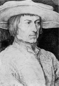 Portrait of an unknown man, 1525 (charcoal on paper) Portrait of an unknown man, 1525 (charcoal on paper)