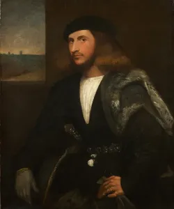 Portrait of a Venetian nobleman (oil on canvas) Portrait of a Venetian nobleman (oil on canvas)