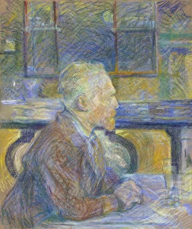 Portrait of Vincent van Gogh (1853-1890) par Toulouse-Lautrec, Henri, de (1864-1901)