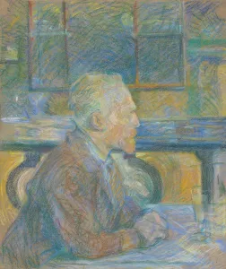 Portrait of Vincent van Gogh, 1887 (pastel on cardboard)