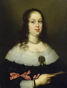Portrait of Vittoria della Rovere (1622-95), Grand Duchess of Tuscany (oil on canvas) Portrait of Vittoria della Rovere (1622-95), Grand Duchess of Tuscany (oil on canvas)