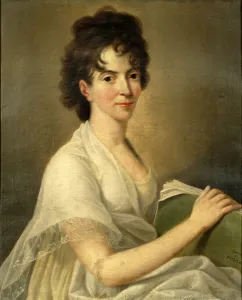 Portrait of the widowed Constanze Mozart, 1802 (oil on canvas) Portrait of the widowed Constanze Mozart, 1802 (oil on canvas)
