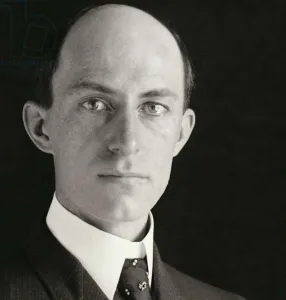 Portrait of Wilbur Wright age 38, 1905 (photo) Portrait of Wilbur Wright age 38, 1905 (photo)