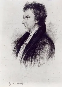 Portrait of William Hazlitt (litho) (b/w photo) Portrait of William Hazlitt (litho) (b/w photo)