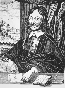 Portrait of William Lilly (1602-81), from his Christian Astrology, London 1647 Portrait of William Lilly (1602-81), from his Christian Astrology, London 1647