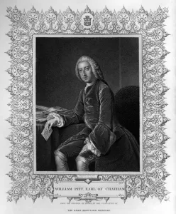 Portrait of William Pitt, 1st Earl of Chatham, engraved by William Holl the Younger Portrait of William Pitt, 1st Earl of Chatham, engraved by William Holl the Younger