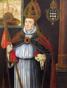 Portrait of William of Waynflete (oil on canvas) Portrait of William of Waynflete (oil on canvas)