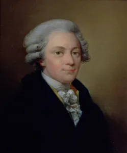 Portrait of Wolfgang Amadeus Mozart (oil on canvas) Portrait of Wolfgang Amadeus Mozart (oil on canvas)