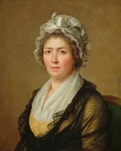 Portrait of a woman, or the governess of the the artists children (oil on canvas) Portrait of a woman, or the governess of the the artists children (oil on canvas)