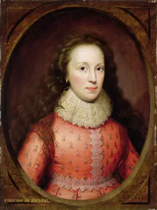 Portrait of a Woman, traditionally identified as the Countess of Arundel, 1619 (oil Portrait of a Woman, traditionally identified as the Countess of Arundel, 1619 (oil