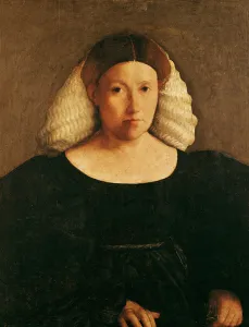 Portrait of a Woman with a White Hairnet (oil on panel) Portrait of a Woman with a White Hairnet (oil on panel)