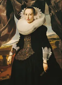 Portrait of a Young Dutch Woman (oil on canvas) Portrait of a Young Dutch Woman (oil on canvas)