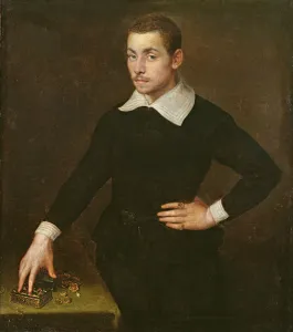 Portrait of a Young Florentine Goldsmith (oil on canvas) Portrait of a Young Florentine Goldsmith (oil on canvas)